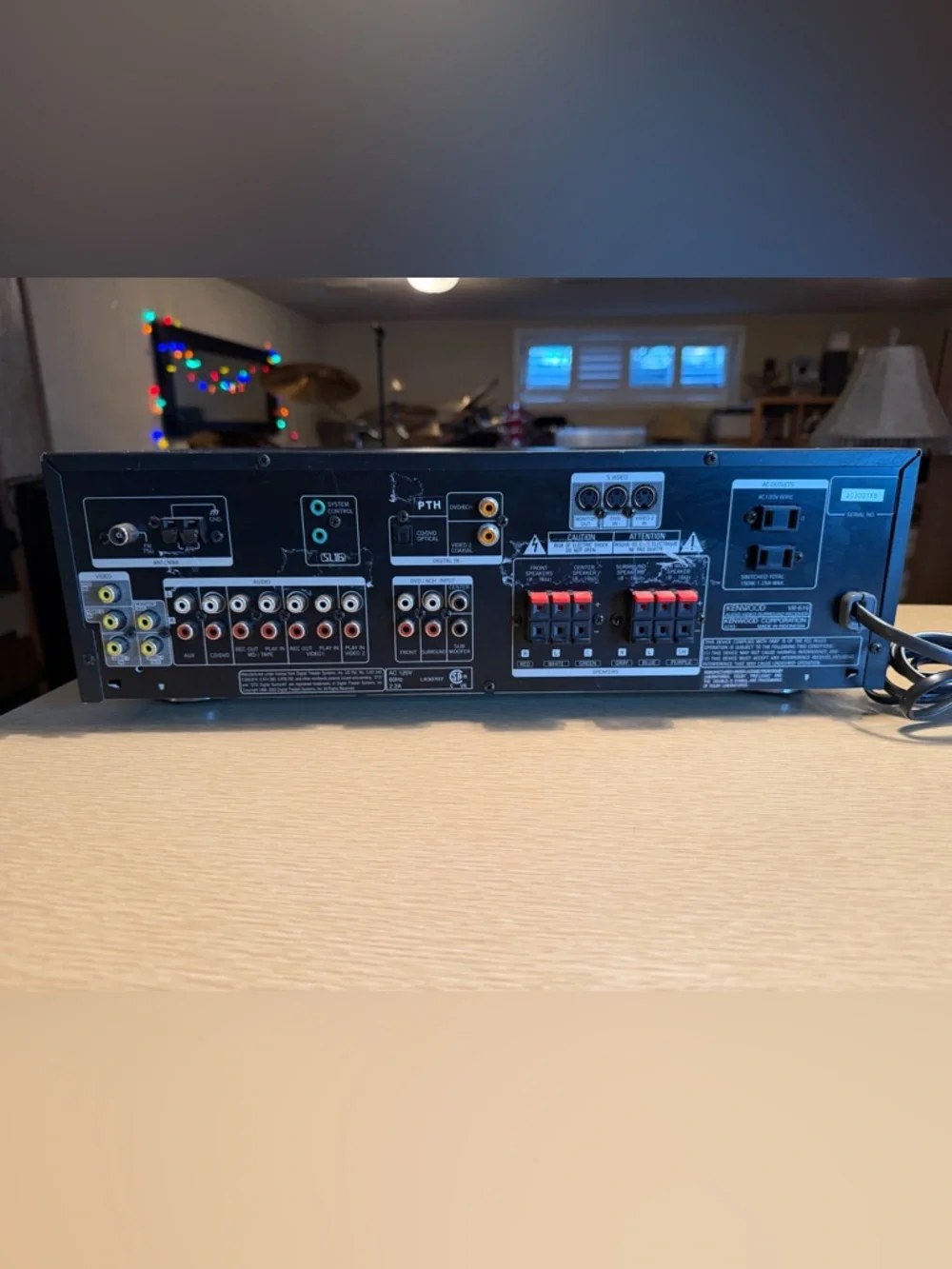 Kenwood VR-616 Receiver HiFi Stereo Vintage Home Theater 5.1 Channel Serviced🎶 - Picture 6 of 8